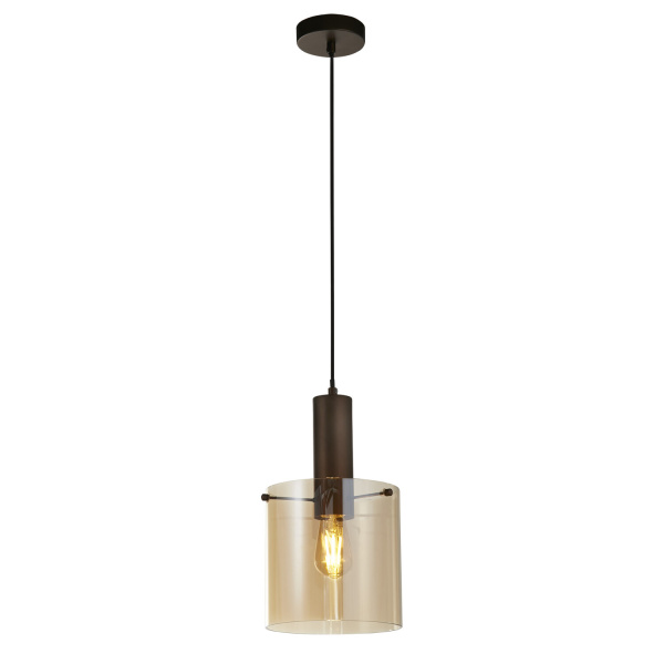 Searchlight SWEDEN Pendel Hanglamp Mokka Amber