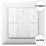 EcoDim Zigbee Draadloze Wandschakelaar 2 Zone Wit-31028