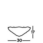 Searchlight DRAGONFLY Wandlamp Antiek Messing-31386