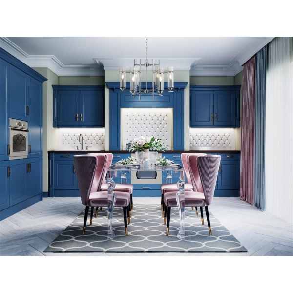 Searchlight MILO Kroonluchter 6 Lichts Chroom-31362