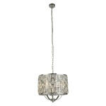 Searchlight BIJOU Hanglamp 5 Lichts Kristal Chroom