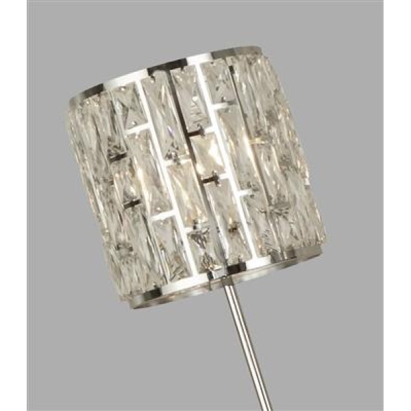 Searchlight BIJOU Vloerlamp Kristal Chroom-31492