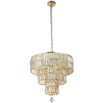 Searchlight EMPIRE Kroonluchter 5 Lichts Kristal Champagne-31546