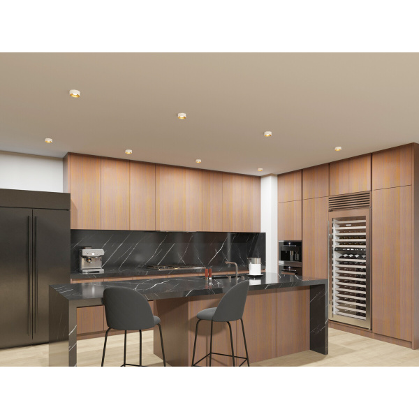 Kanlux MINI RITI Opbouwspots Rond Wit Goud-31705