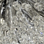 Searchlight SUNBURST Kroonluchter 7 Lichts Kristal Chroom-31550