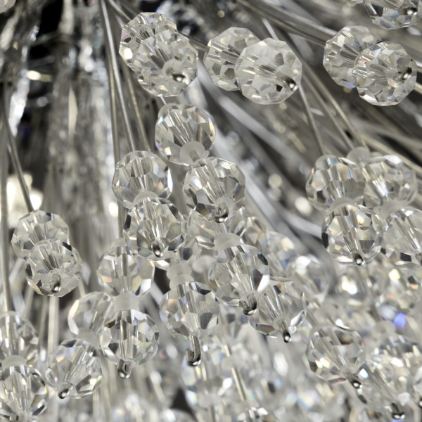 Searchlight SUNBURST Kroonluchter 7 Lichts Kristal Chroom-31550