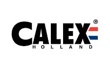 Calex Holland logo met Nederlandse vlagkleuren rood wit blauw