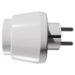 Witte Zigbee stekkerdimmer voor LED verlichting 0-100W EcoDim