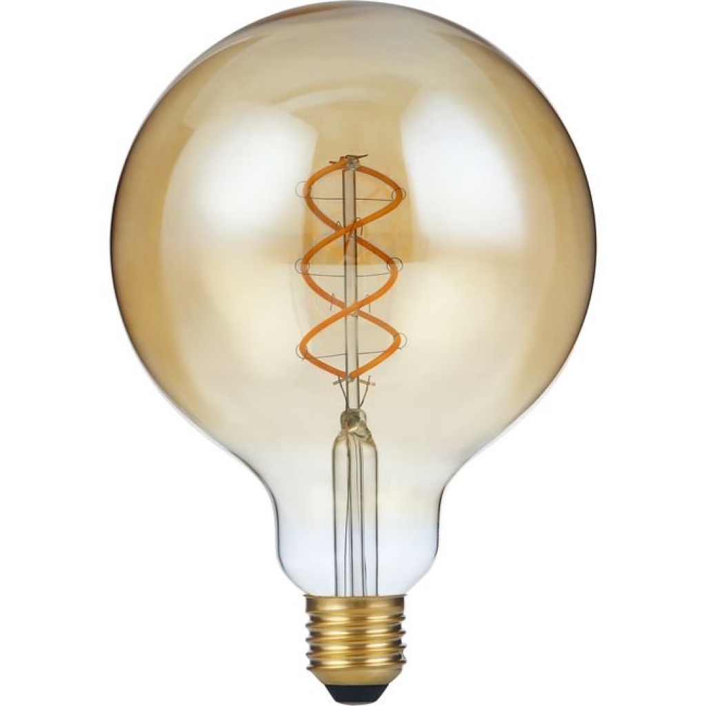 SPL E27 FLeX Globe 125 5W Flame Gold 3 Step Dimbaar