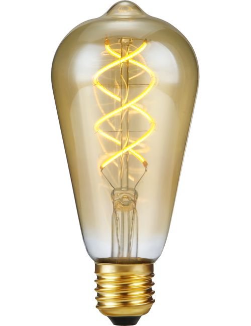 SPL E27 FLeX Edison 5W Flame Gold 3 Step Dimbaar SPL E27 FLeX Edison 5W Flame Gold 3 Step Dimbaar