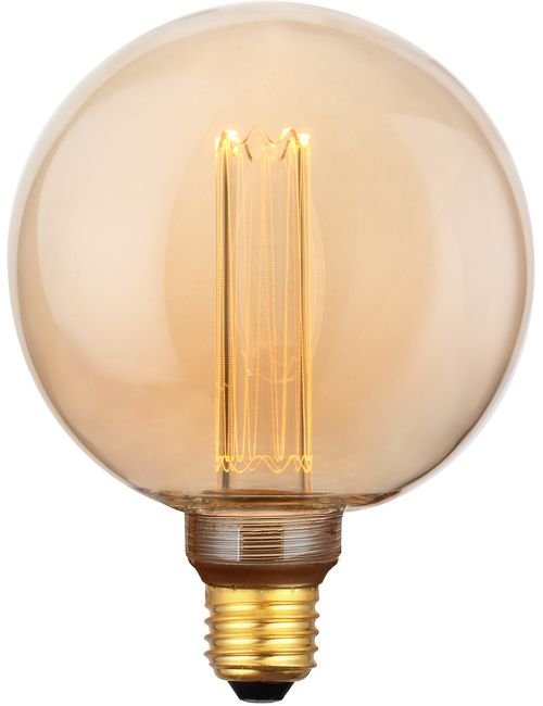SPL E27 Vintage Globe 125 3,5W Flame Goud Dimbaar