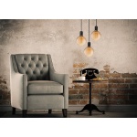 SPL E27 Vintage Globe 125 3,5W Flame Goud Dimbaar-31591