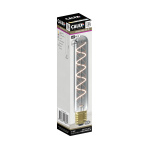 LED buislamp E27 titaniumlook met spiraalvormige filament en dimfunctie