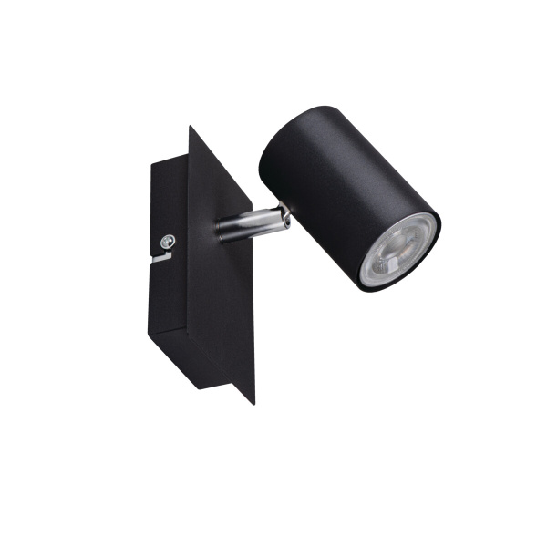 Kanlux EVALO Wandlamp Kantelbaar Zwart GU10