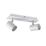 Kanlux EVALO Plafondlamp 2 Lichts Kantelbaar Wit