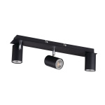 Kanlux EVALO Plafondlamp 3 Lichts Zwart Kantelbaar