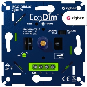 Zigbee LED Dimmer Inbouw PRO 0-250W - EcoDim