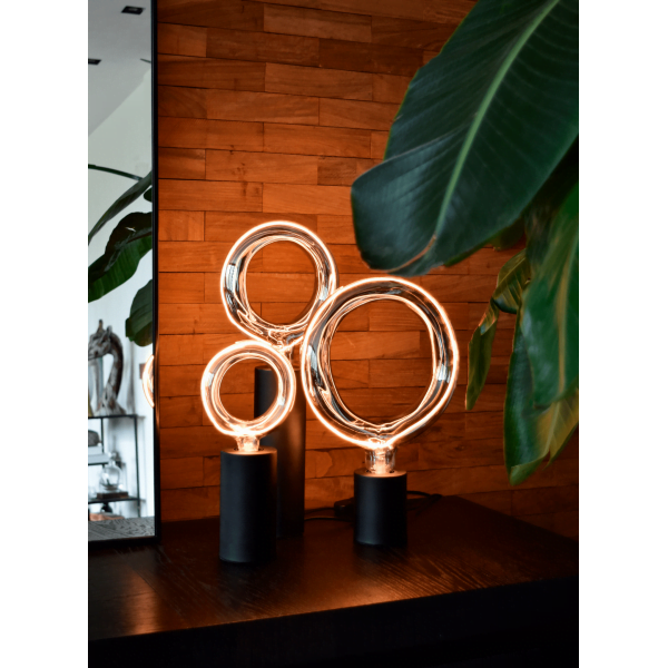 Calex Rada Titanium E27 Combi Set Met 3 Lampenhouders - Afbeelding 2