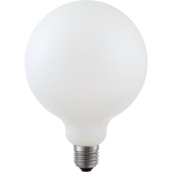 SPL E27 Globe 125 5.5W Extra Warmwit Opaal Dimbaar