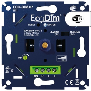 WiFi LED Dimmer Inbouw 0-250W - EcoDim
