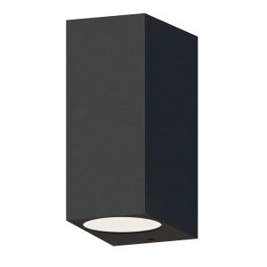 Calex Wandlamp Buiten Up and Downlight 2x Gu10 Zwart
