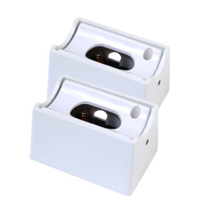 LED S14s Lampfitting Wit Metaal 2 Stuks - SPL