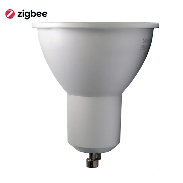 Witte Zigbee GU10 LED spot 5,3 watt verstelbare kleurtemperatuur