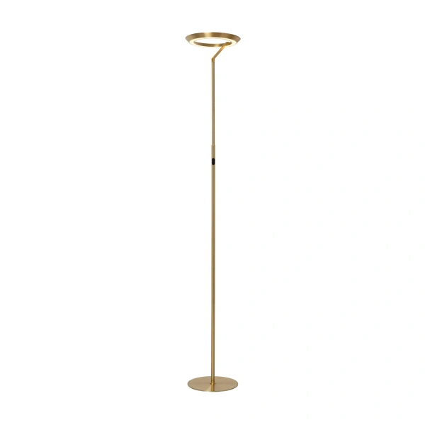 Vloerlamp Ring Goud CELESTE Warmwit Dimbaar - Lucide