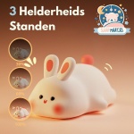 3 Helderheids standen nachtlampje kinderen konijn