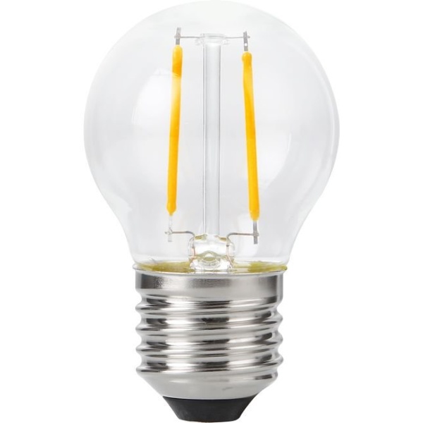 SPL E27 Kogellamp 2W Extra Warmwit Helder Dimbaar