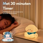 Timer functie nachtlamp puppy