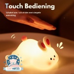 Touch bediening nachtlampje konijn