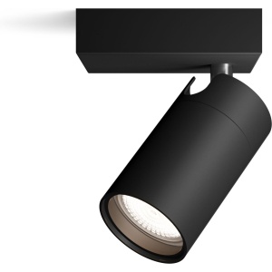 Philips Plafondspot 1 Lichts Badkamer Zwart - IDRIS