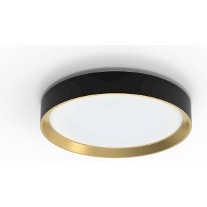 Philips HANNO Plafondlamp Rond Zwart Goud Sceneswitch 24W