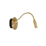 Bedlamp Oplaadbaar Goud Verstelbaar Magnetisch JOLIJN - LUCIDE