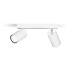 Philips Plafondspot 2 Lichts Badkamer Wit - IDRIS