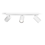 Philips Plafondspot 3 Lichts Badkamer Wit - IDRIS