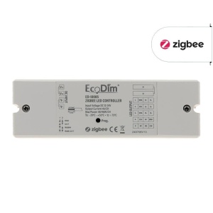 Zigbee LED strip controller wit rechthoekig kunststof behuizing