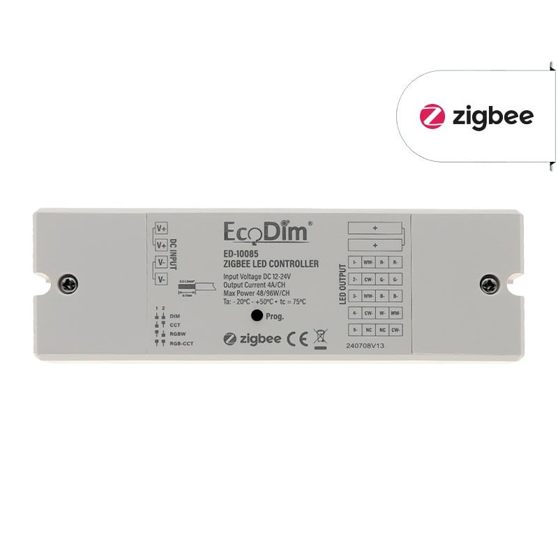 50-100001_voor Zigbee LED strip controller wit rechthoekig kunststof behuizing