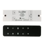 LED strip afstandsbediening set met zwarte controller EcoDim
