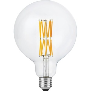 SPL E27 Globe 125 Flame Helder 8,5W Dimbaar