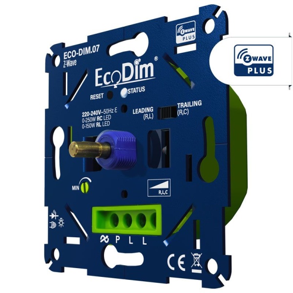 ecodim07-z-wave-zijkant_inzet_1_1 Inbouw LED dimmer module blauw met draaiknop en aansluitpunten