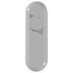 Witte snoerdimmer voor LED verlichting met ronde draaiknop
