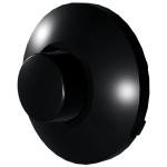 Zwarte vloerdimmer voor LED verlichting 0-50W EcoDim