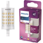 Philips R7S LED staaflamp 7W warmwit 78mm met verpakking