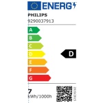 Philips energielabel klasse D voor R7S staaflamp 7W