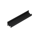 Zwart aluminium hoekprofiel voor LED strip 2 meter