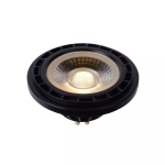 Lucide ES111 GU10 LED Spot Dim to Warm Zwart