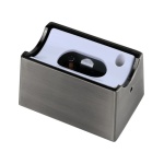 Product foto van LED S14d Lampfitting Chroom Geborsteld Metaal - SPL