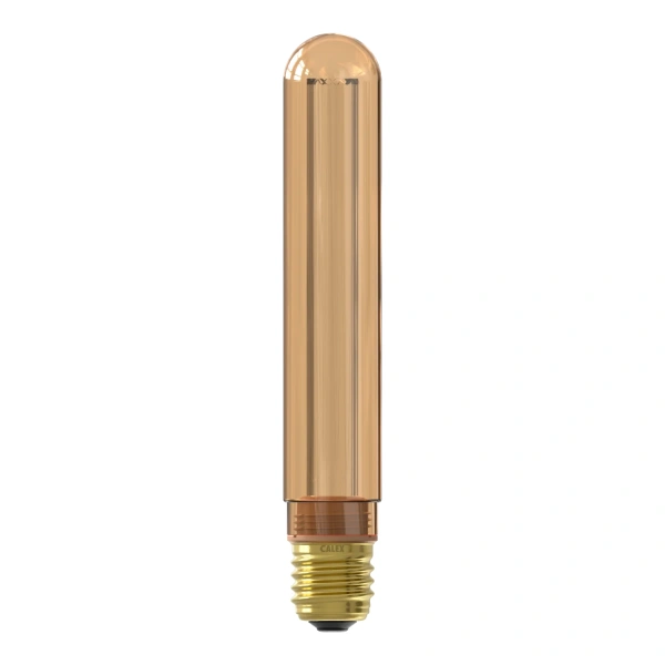 Buislamp E27 goudkleurig glas 18,5 cm dimbaar 2,3 watt